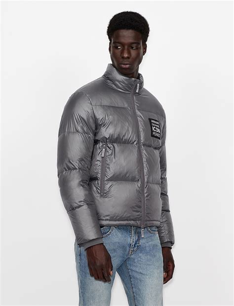 armani exchange puffer jacket.